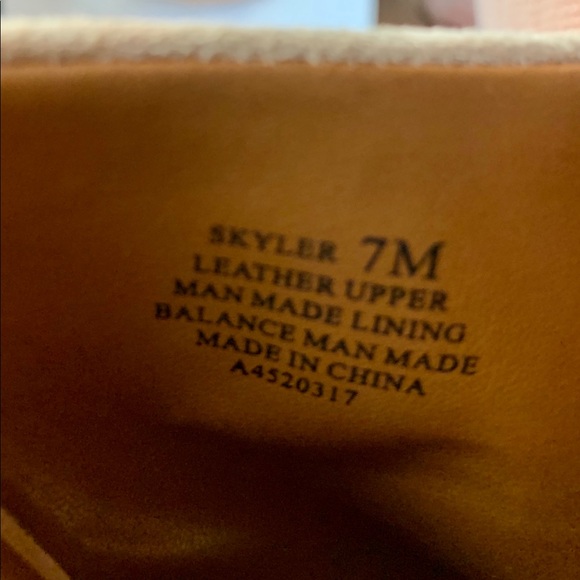 H HALSTON Nude Suede Mirrored Block Heel Slides - Picture 7 of 8